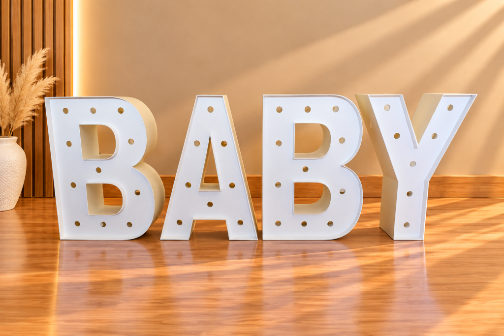 LETREIRO BABY LUMINOSO