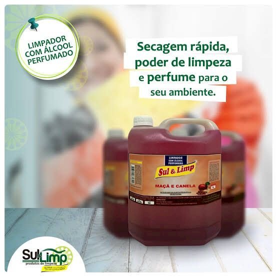 LIMPADOR COM ÁLCOOL PERFUMADO 5 LITROS  CENTRAL SUL
