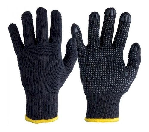 LUVA TRICOTADA PIGMENTADA PRETA - BOMPACK  