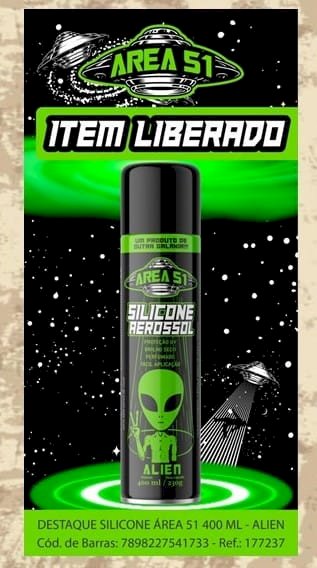 SILICONE AEROSSOL - ALIEN - CENTRAL SUL  400ML 