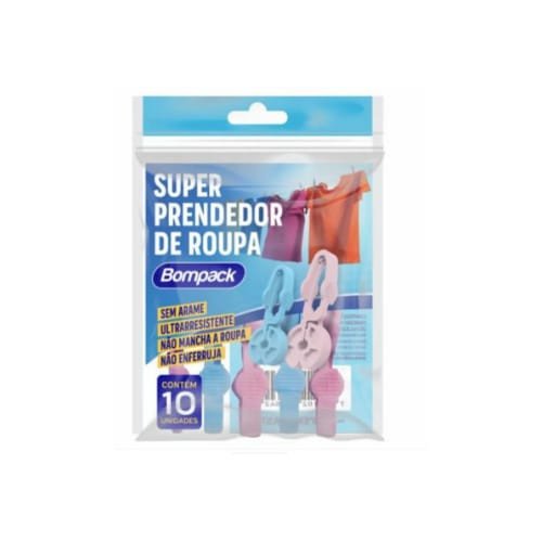 SUPER PRENDEDOR DE ROUPA BOMPACK   