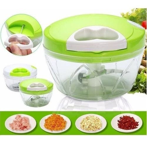 PROCESSADOR TRITURADOR MANUAL  DE ALIMENTOS 3 LÂMINAS BOMPACK  