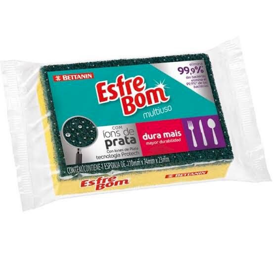 ESPONJA DE LOUÇA - ESFREBOM 1UNI