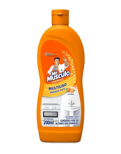 MR MÚSCULO SAPONÁCEO CREMOSO 200ML   