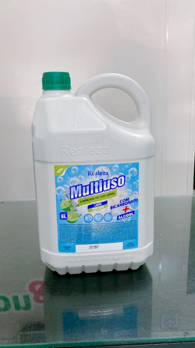 MULTIUSO COM BICARBONATO + ÁLCOOL - REALEZA 5LITROS 