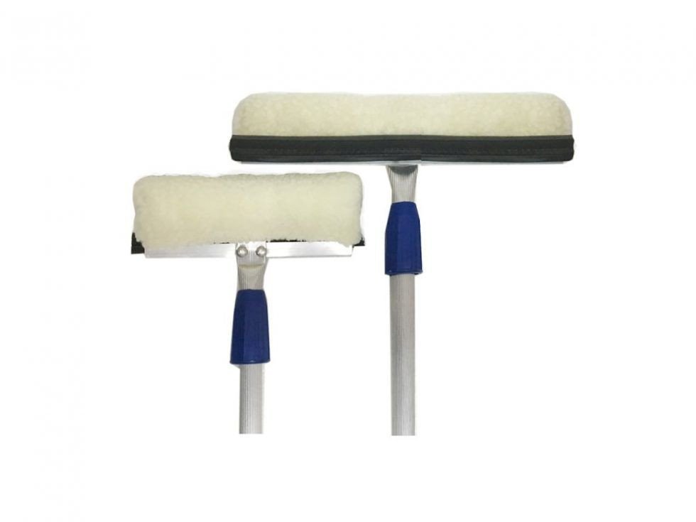 RODO COMBINADO LIMPA VIDRO 35CM COM CABO EXTENSOR 