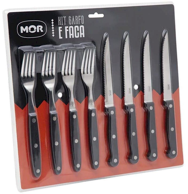 KIT GARFO E FACA MOR  