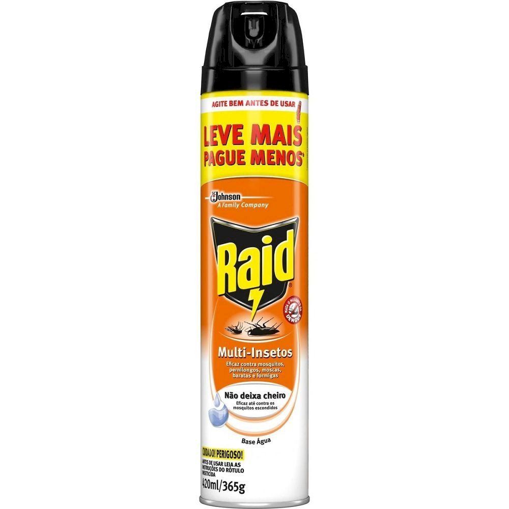 INSETICIDA AEROSOL RAID 420ML  