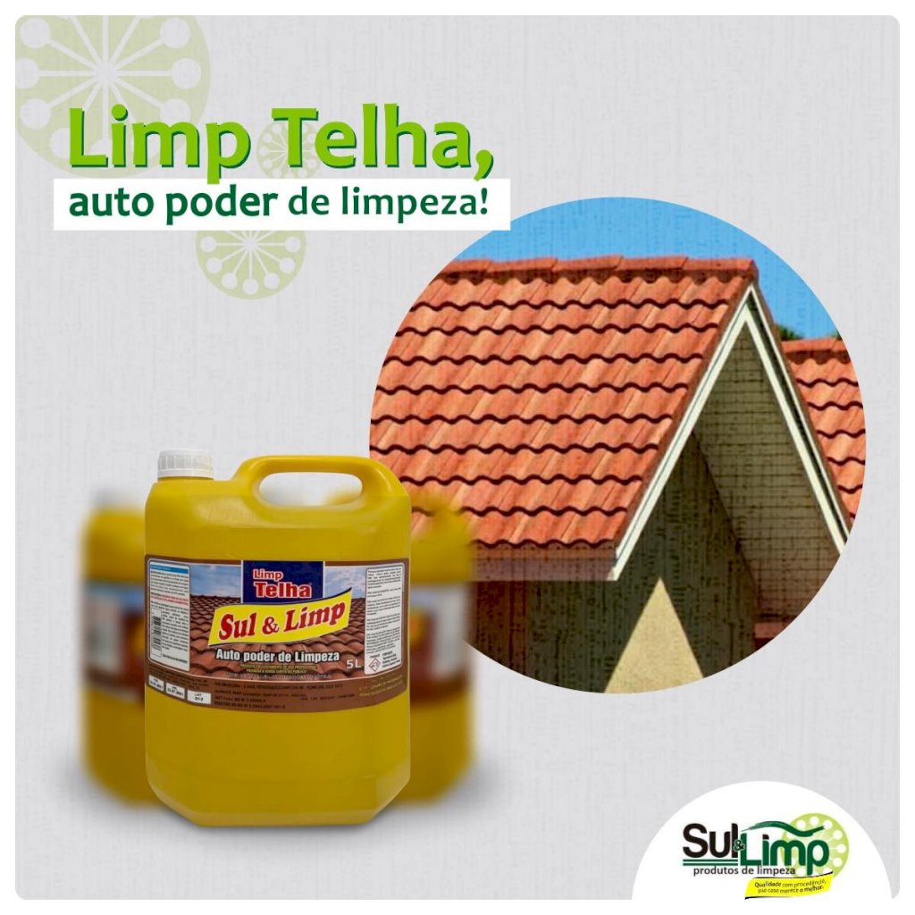 LIMPA TELHA SUL&LIMP 5LITROS