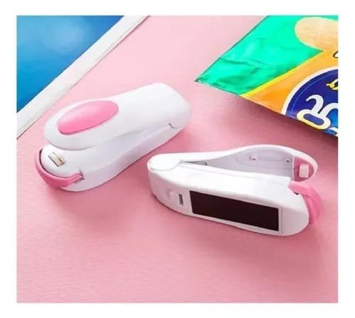 MINI SELADORA MANUAL DE PLÁSTICO PORTÁTIL  COD 1146