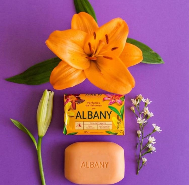 SABONETE ALBANY LIRIO SELVAGEM 85G