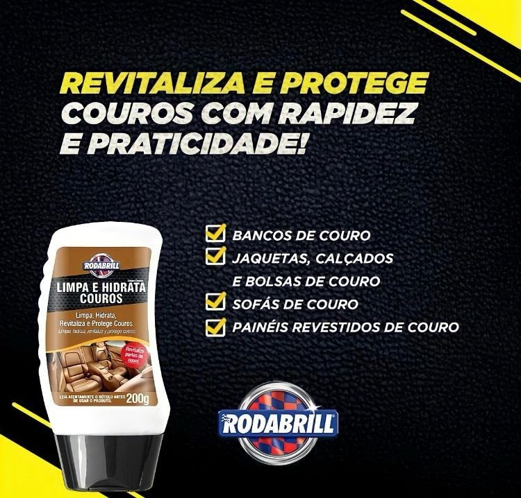 LIMPA E HIDRADA COUROS RODABRILL 