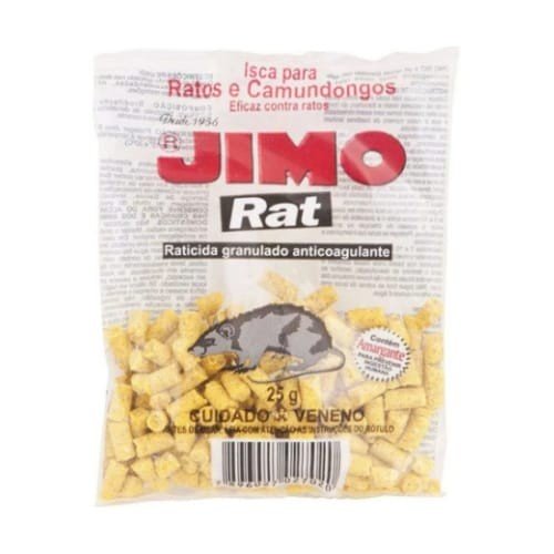 RATICIDA JIMO RAT 25G COD 1219