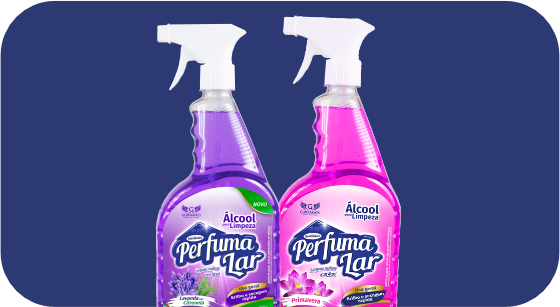 LIMPADOR GUIMARAES COM ÁLCOOL PERFUMADO PERFUMA LAR 1L