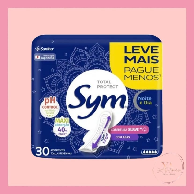 ABSORVENTE SYM NOITE E DIA 8UNIDADES  