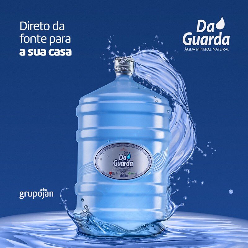 ÁGUA MINERAL DA GUARDA 20 LITROS COD 1010