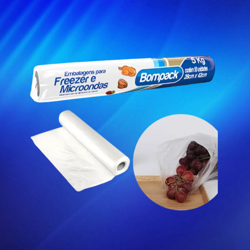 bobina plastica bompack 5kg c/50un