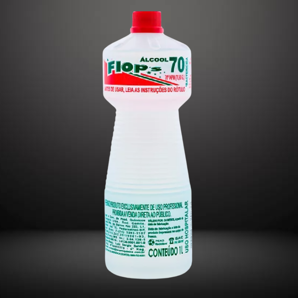 ÁLCOOL 70°  1 LITRO  