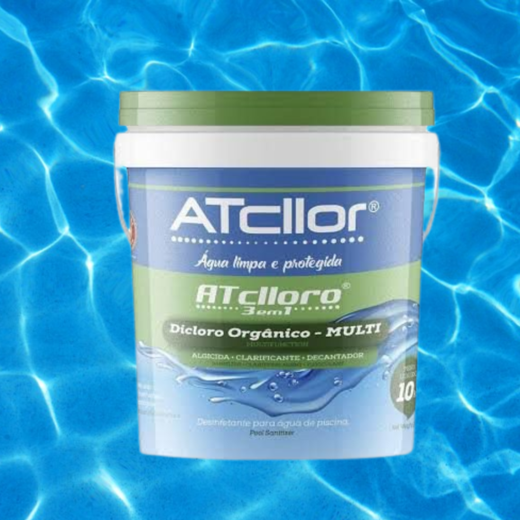 CLORO GRANULADO - Atcllor 3 Em 1 - 10kg