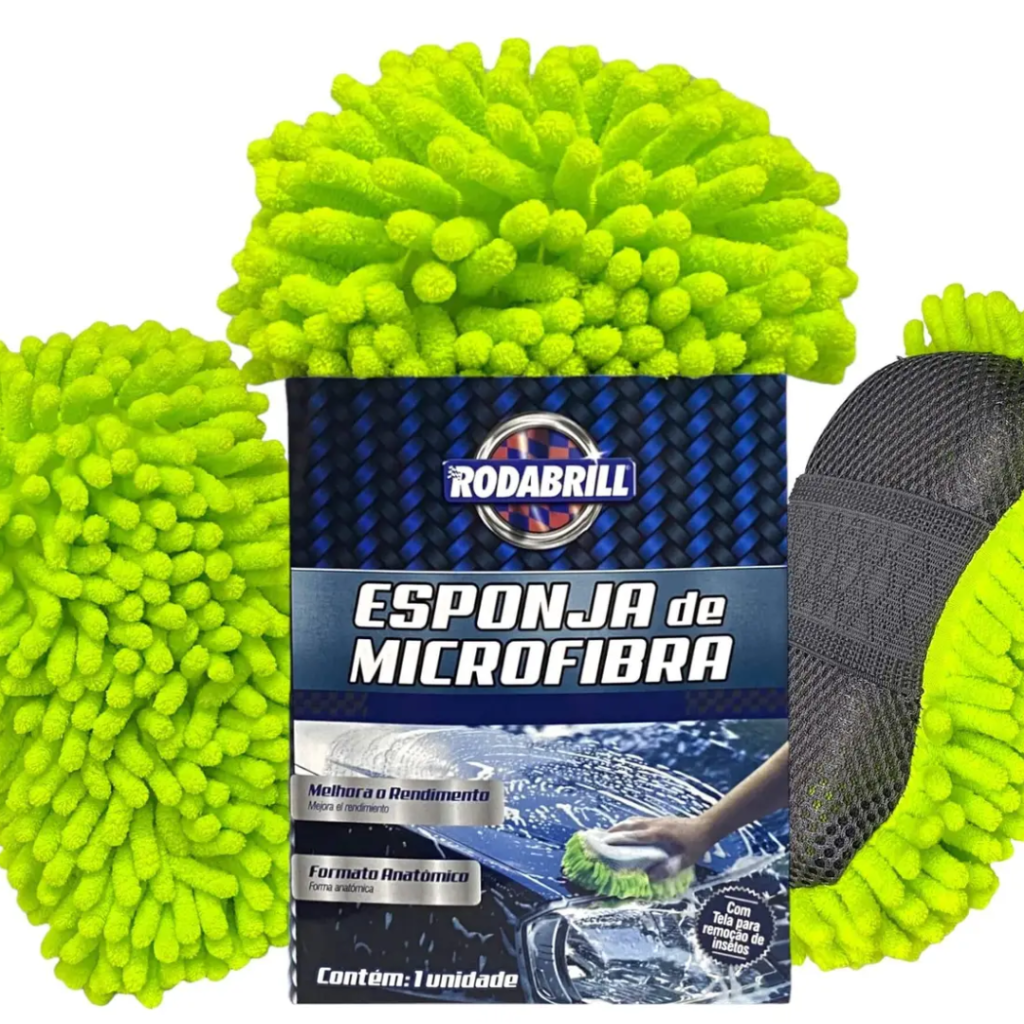 ESPONJA AUTOMOTIVA CHENILE 