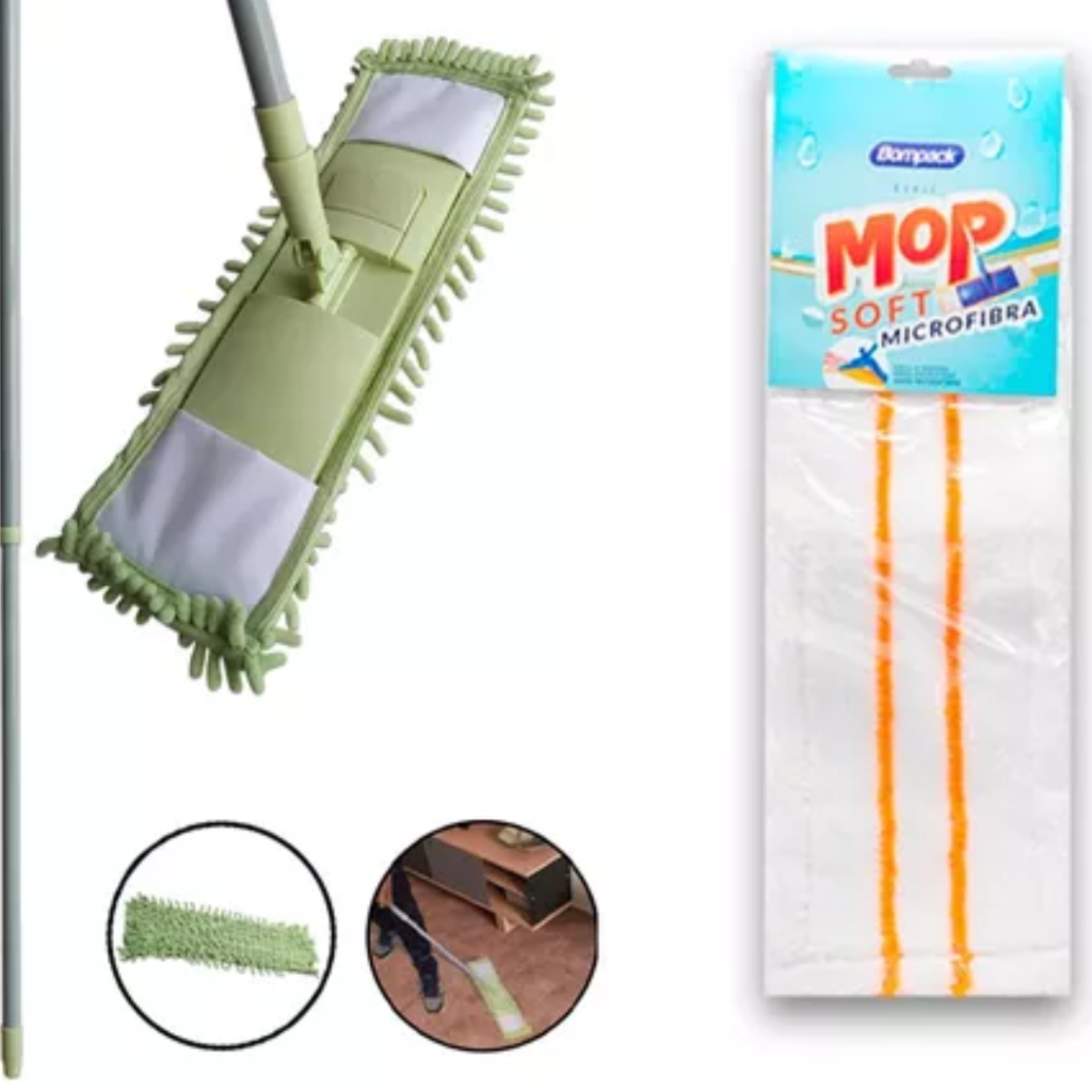 REFIL MOP SOFT - MICROFIBRA  