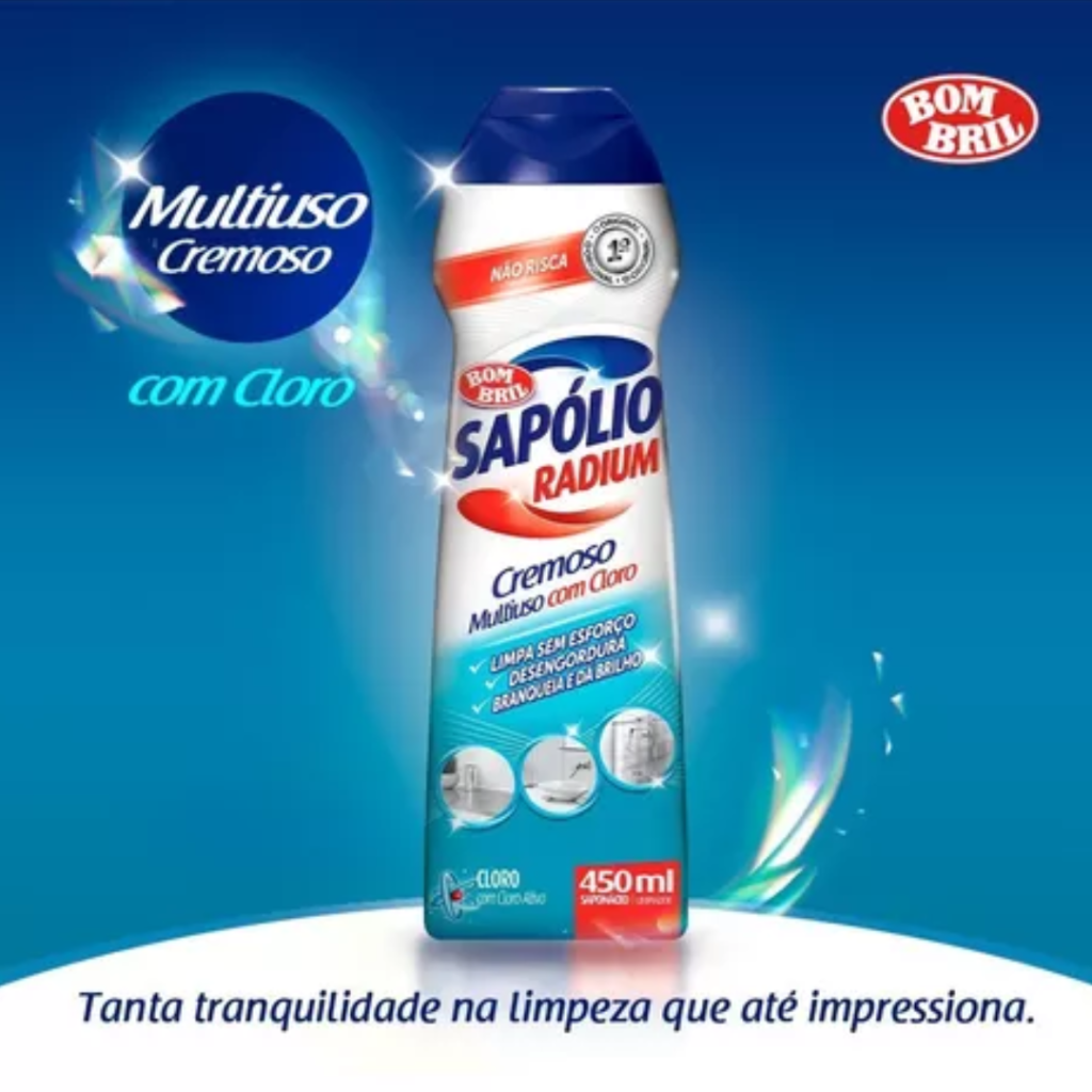 SAPÓLIO - BOMBRIL 250ML