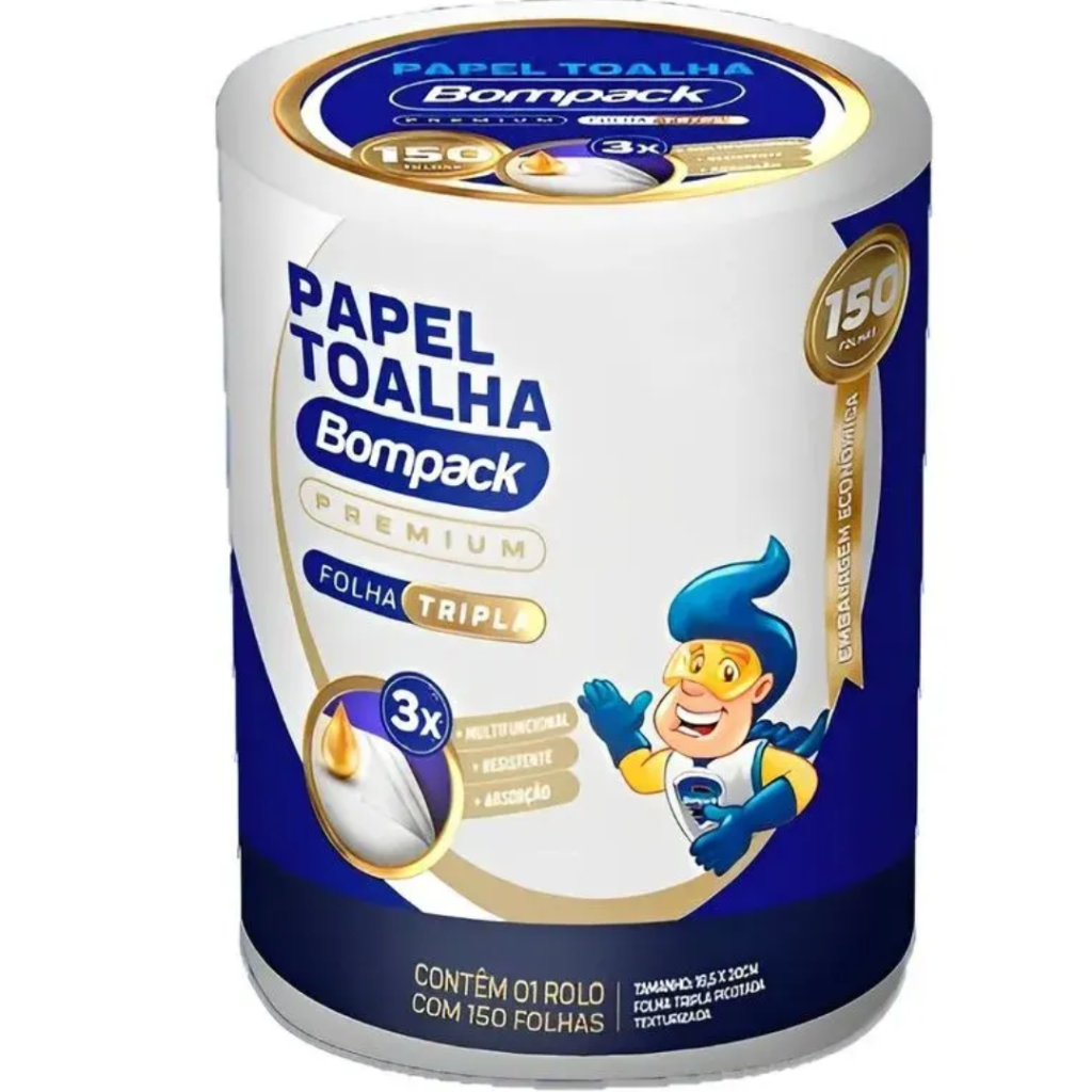 PAPEL TOALHA FOLHA TRIPLA 