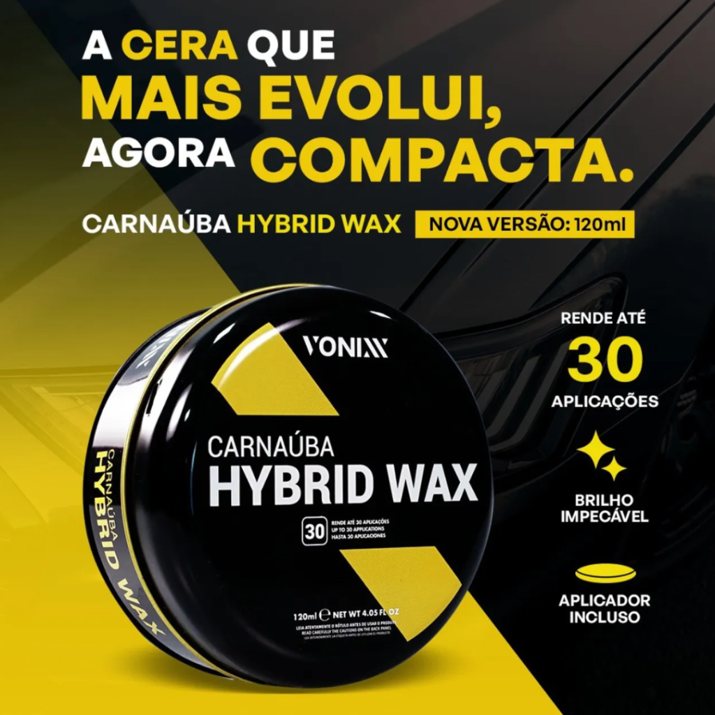 HYBRID WAX CARNAUBA VONIXX 120ML