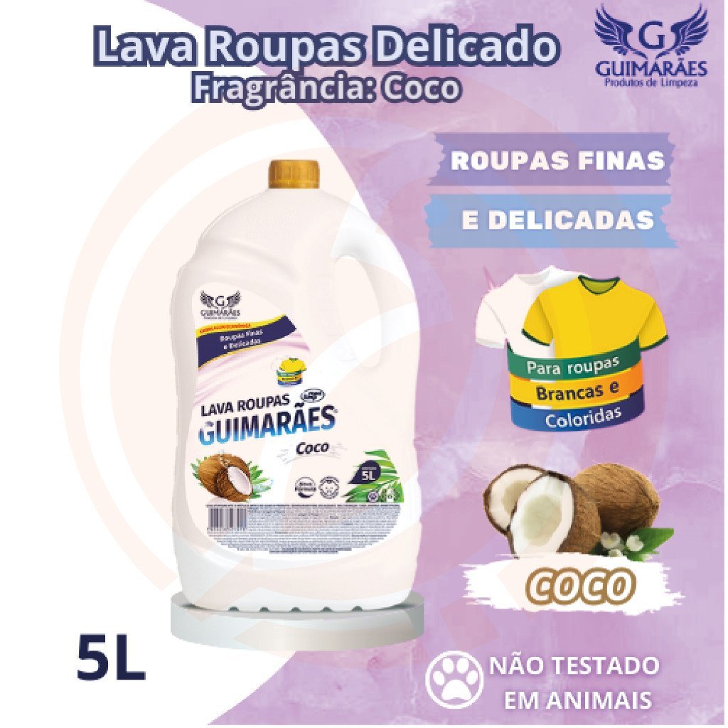 lava roupas guimarães coco 5L