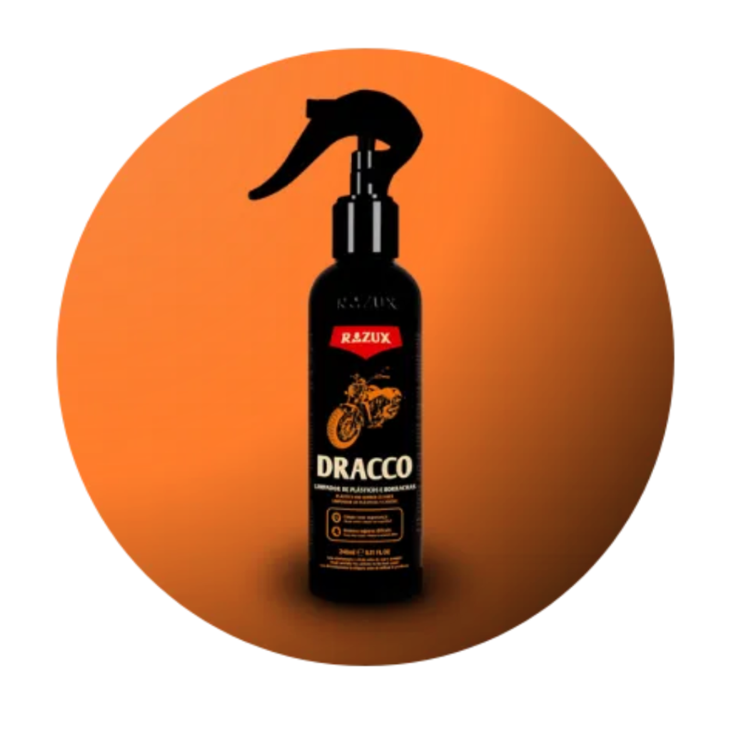 DRACCO LIMPADOR DE PLATICOS E BORRACHAS 240ML