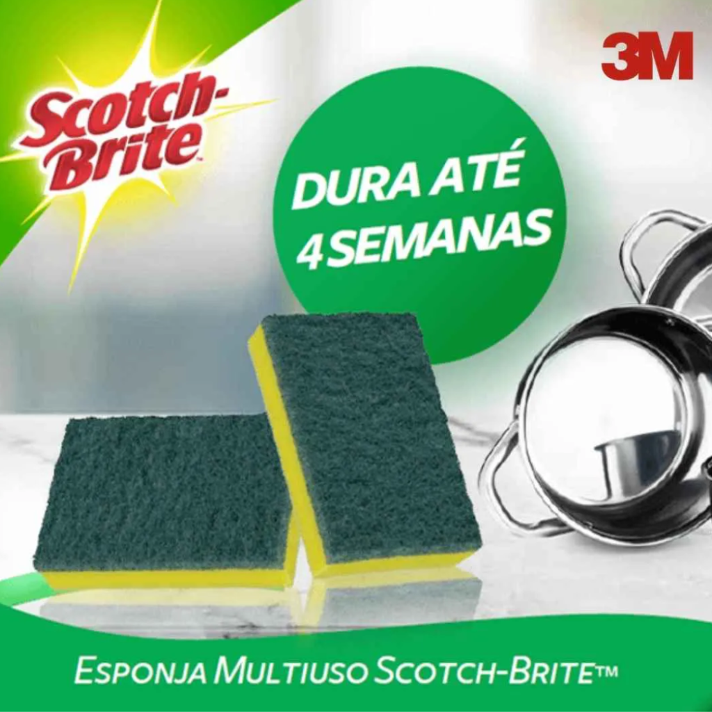 ESPONJA SCOTCH BRITE C/4