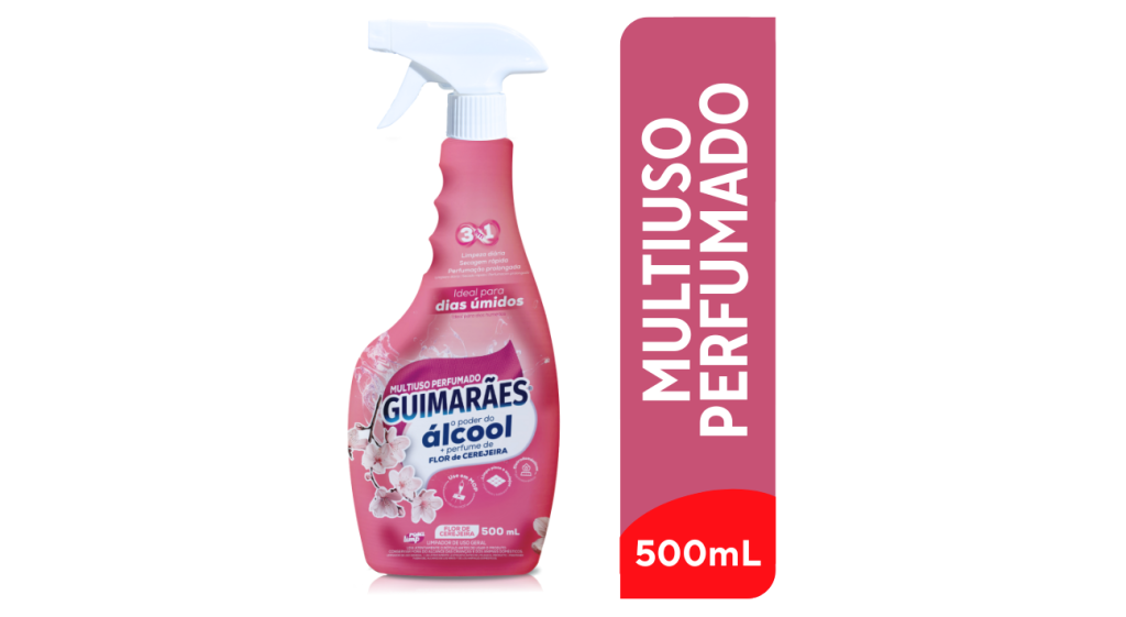 MULTIUSO PERFUMADO GUIMARAES 500ML FLOR DE CEREJEIRA