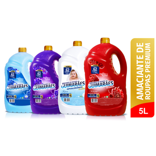 AMACIANTE DE ROUPAS GUIMARÃES PREMIUM 5LT