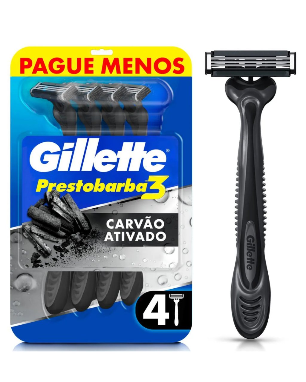 GILLETTE CARBONO C/4