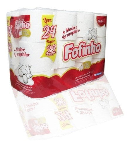 PAPEL HIG. FOFINHO FOLHA DUPLAS 24R.