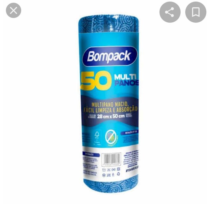 MULTI PANOS BOMPACK COM 50UNI