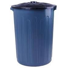 LIXEIRA FECHADA COM TAMPA 60litros 