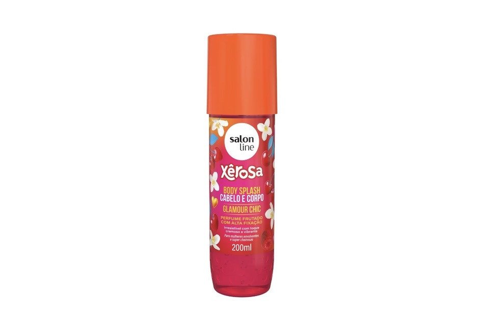 Body Splash Cabelo e Corpo Xêrosa Glamour Chic 200ml