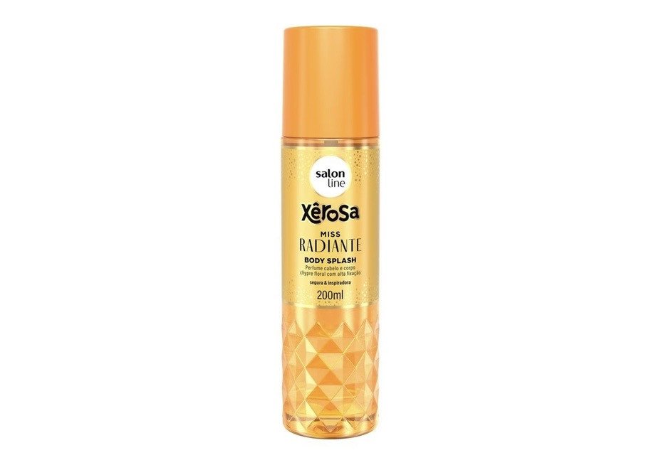 Body Splash Xêrosa Miss Radiante Cabelo e Corpo Salon Line 200ml