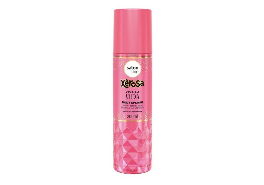 Body Splash Xêrosa Viva La Vida Cabelo e Corpo Salon Line 200ml