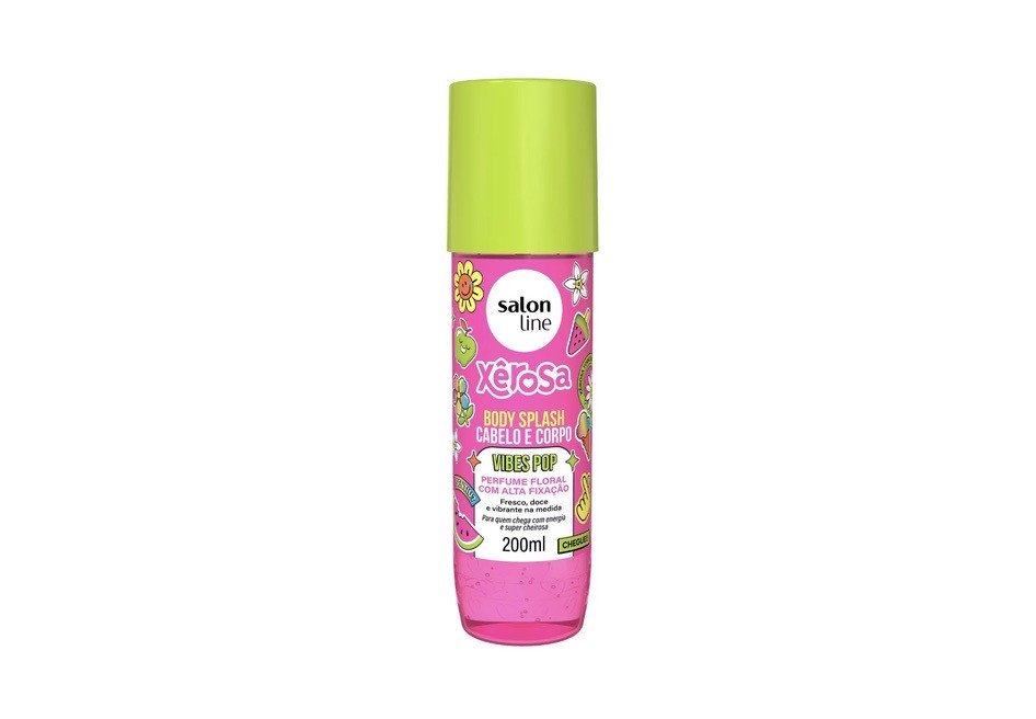 Body Splash Cabelo e Corpo Xêrosa Vibes Pop 200ml