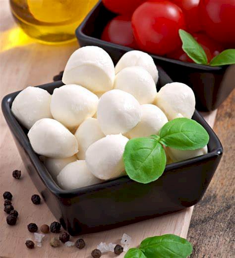 Bolinhas de Mozzarela de Búfala 