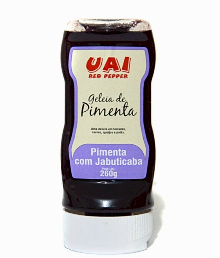 Geleia de pimenta Uai Jabuticaba 