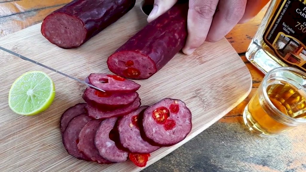 Salame com Pimenta Biquinho 