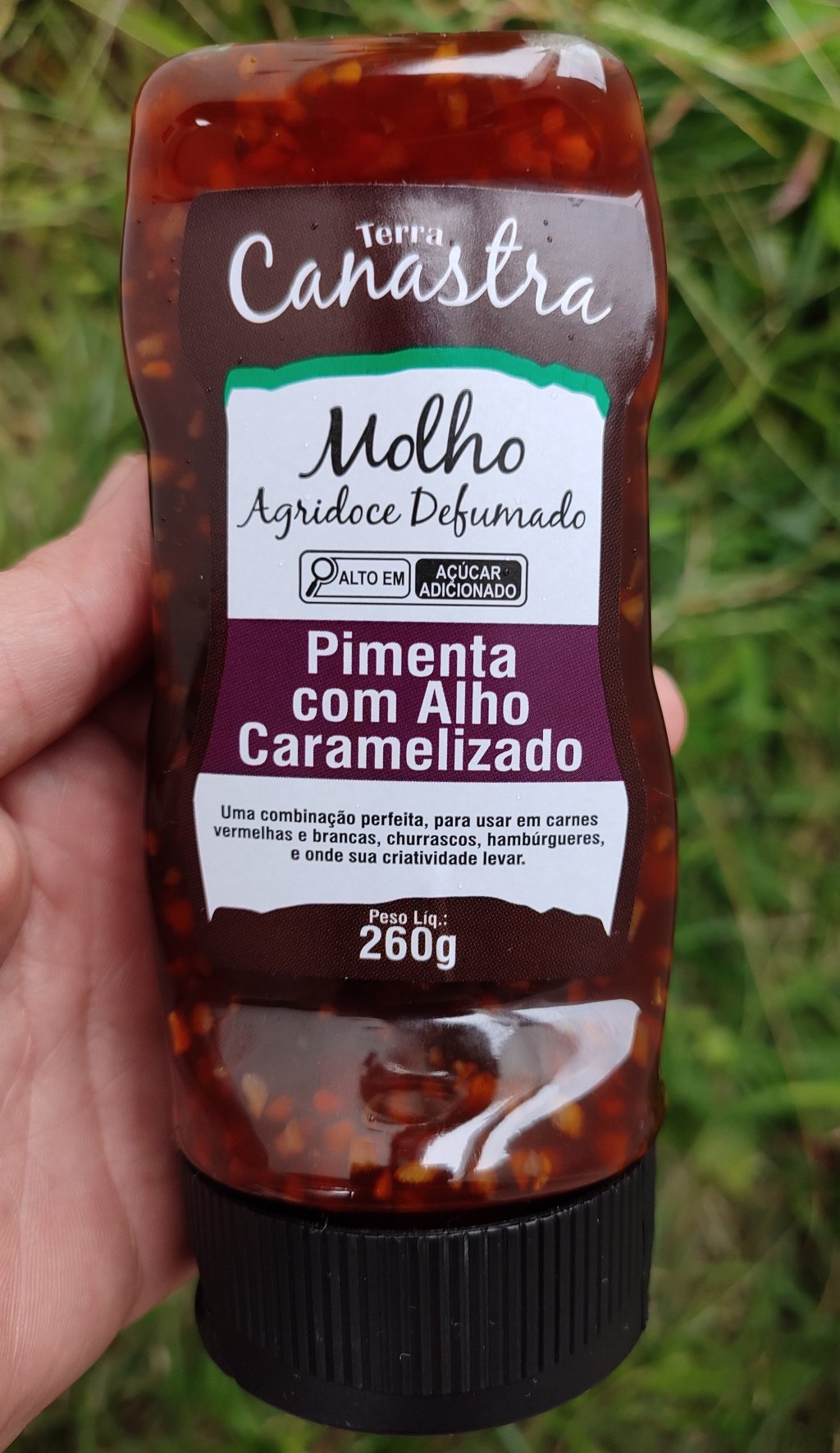 Molho de Pimenta com Alho Caramelizado Uai 