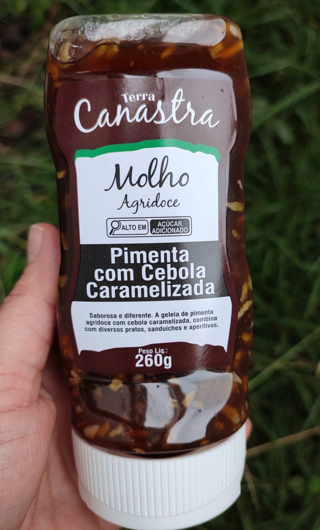 Molho de Pimenta com Cebola Caramelizada 