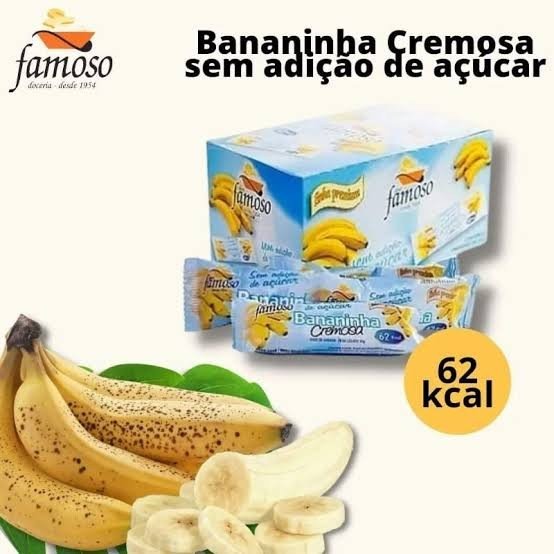 Barrinha de Banana sem Açúcar