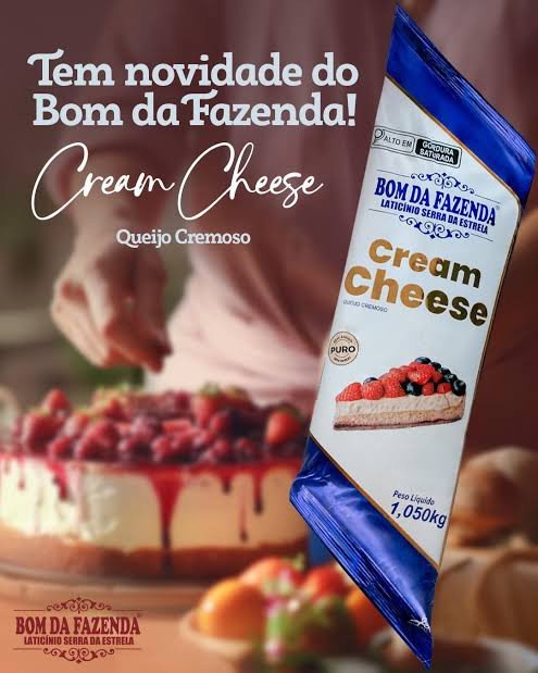 Cream Cheese Bom da Fazenda 