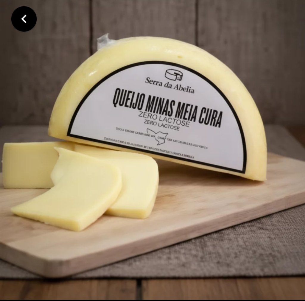Queijo Meia cura zero lactose 