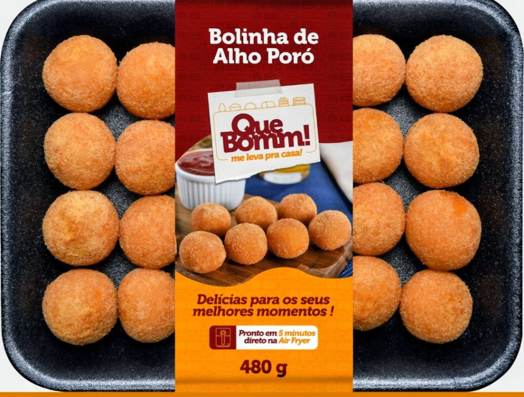 Bolinho de Alho Poró 